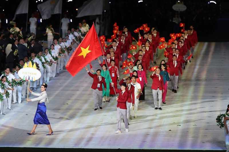 Bảng tổng sắp huy chương SEAGame 30 - Việt Nam giữ thứ hạng cao